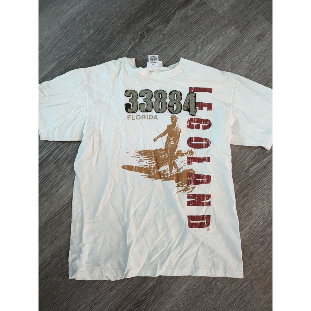 Legoland Florida 33884 mens L cotton short sleeve t-shirt top amusement park
